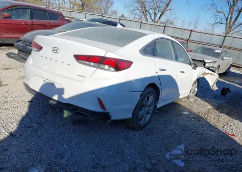 2018 Hyundai Sonata Limited z USA, uszkodzony, nr VIN 5NPE34AF9JH644821